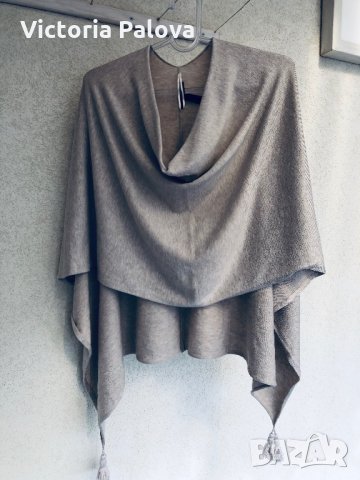 Интересна блуза-пончо, снимка 2 - Туники - 28040634