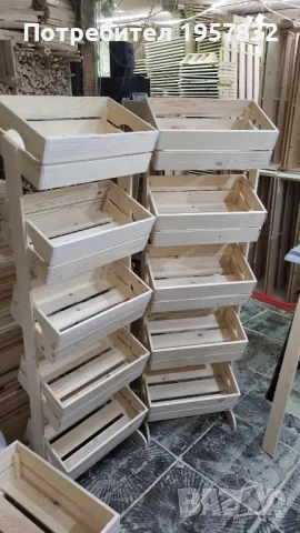 Вертикални стелажи за плодове и зеленчуци, снимка 5 - Оборудване за магазин - 48841202