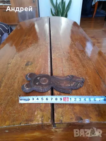 Стар сувенир Мечето Миша #3, снимка 4 - Други ценни предмети - 48893637