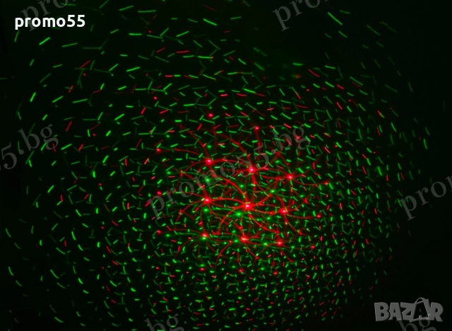 Мини Диско Парти Лазерен Проектор Свелинни Ефекти в такт с Музиката, снимка 6 - Други - 52596350