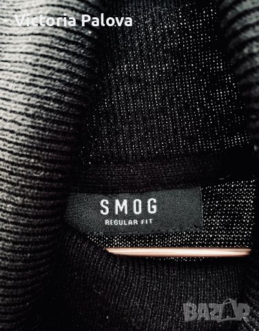 Блуза с поло яка SMOG Германия, снимка 2 - Блузи - 39904882