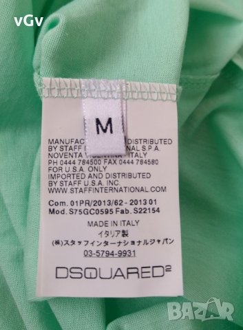 Дамска тениска Dsquared2 - М, снимка 5 - Тениски - 29059132