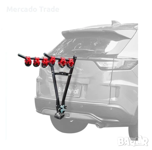 Багажник за кола за два/три велосипеда Mercado Trade, За теглич, снимка 8 - Аксесоари за велосипеди - 50715900