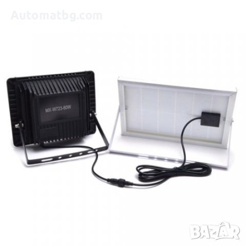 Външна улична лампа Automat, прожектор със соларен панел, влагозащитена, 150W, снимка 2 - Соларни лампи - 37003921