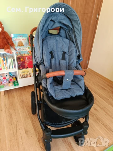 Бебешка количка Tutek GRANDER Play 3в1 G3 + ПОДАРЪК, снимка 6 - Детски колички - 51316244