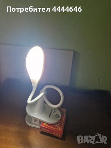 Eлектрическа лампа на батерия, снимка 11 - Настолни лампи - 51918294