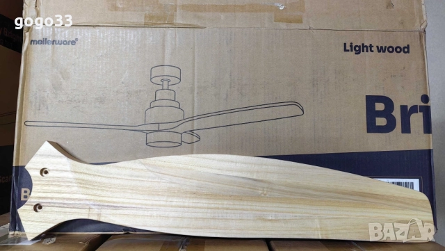 таванен вентилатор , снимка 2 - Вентилатори - 51489086