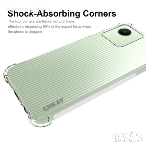 OPPO Realme C30 4G Удароустойчив ENKAY Силиконов Калъф, снимка 3 - Калъфи, кейсове - 52057344