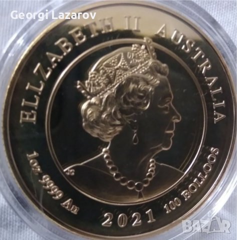 австралия долар 2021, снимка 2 - Нумизматика и бонистика - 36945356