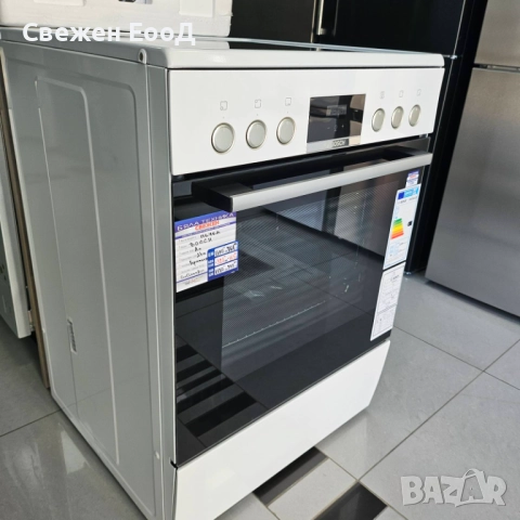 готварска печка BOSCH - 60 sm.- бяла, снимка 2 - Печки, фурни - 51754978