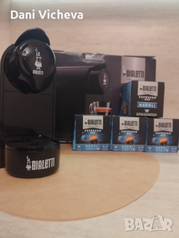 Кафемашина Bialetti Gioia + 64 капсули Espresso Coffee Machine, снимка 2 - Кафемашини - 52728295