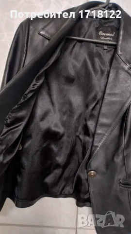 Дамско кожено яке/сако , снимка 5 - Якета - 49988315