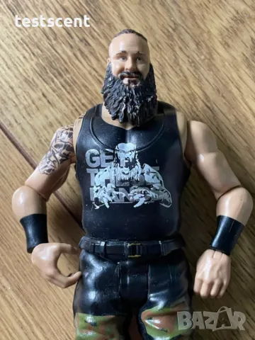 Екшън фигура WWE Braun Strowman Basic Series Collection Браун Строуман играчка AEW, снимка 3 - Фигурки - 48202601