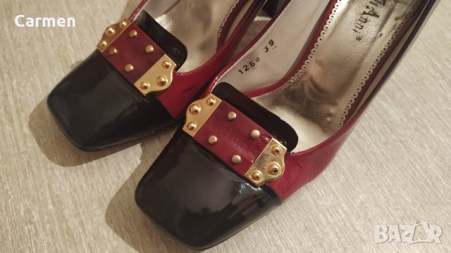 GiAnni италиански дамски обувки на ток, снимка 11 - Дамски обувки на ток - 32539626