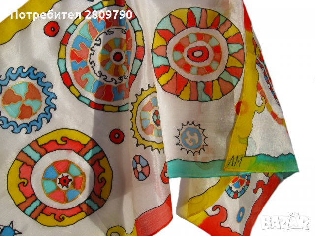 Волшебные круги / Magic circles/ Вълшебните кръгове / Magische Kreise, снимка 2 - Шалове - 31912976