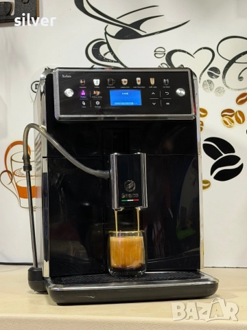 Кафемашина кафе автомат Saeco Xelsis SM7580 с гаранция, снимка 6 - Кафемашини - 52183247