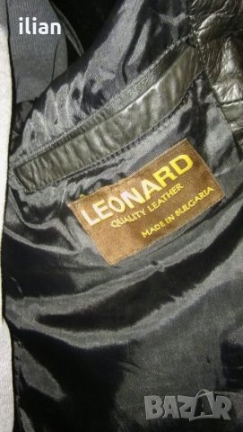 Мъжко кожено яке тип сако, снимка 5 - Якета - 27094317