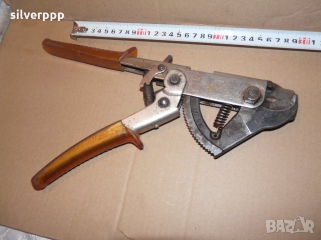  Стари кабелни клещи - BAUDAT , снимка 2 - Клещи - 35362030