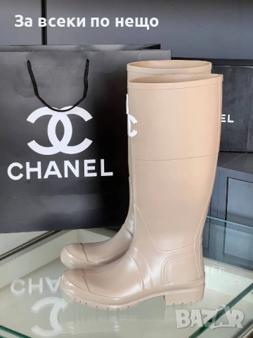 Chanel Дамски Ботуши Шанел - Налични Различни Цветове Код SK487, снимка 4 - Дамски ботуши - 53039182