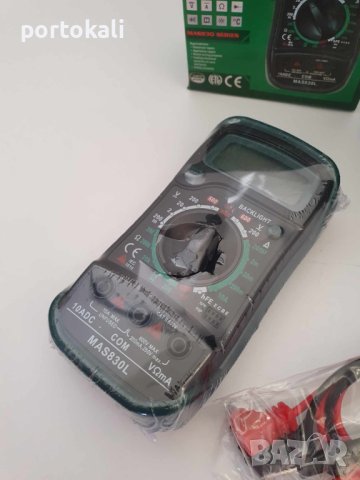НОВ! Измервателен уред мултицет мултиметър MAS830L 10A 600V, снимка 11 - Други инструменти - 43229086