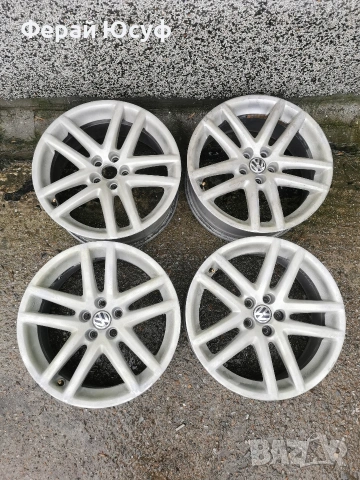 Vw Audi Seat Skoda 5х100 17, снимка 2 - Гуми и джанти - 53597499