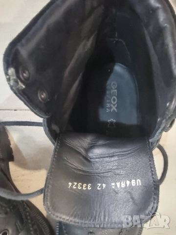 GEOX естествена кожа 42 номер , снимка 5 - Мъжки боти - 51890359
