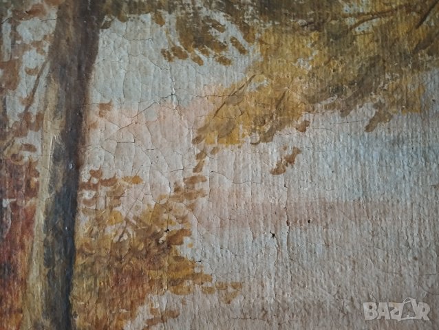 Стара картина-пейзаж, снимка 5 - Картини - 43489271