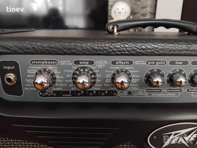 Кубе Peavey Vypyr и педалиера Peavey Sanpera1, снимка 3 - Китари - 52955289