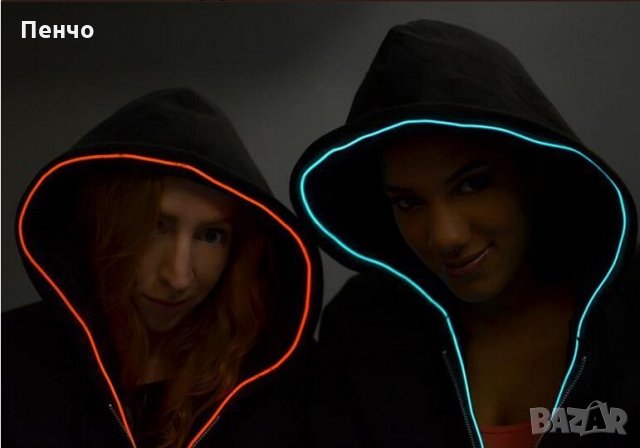 5M 3V-12V гъвкава неонова светлина лента шнур кабел нишка конец EL тел въже кабелна лента LED неонов, снимка 14 - Аксесоари и консумативи - 27276574