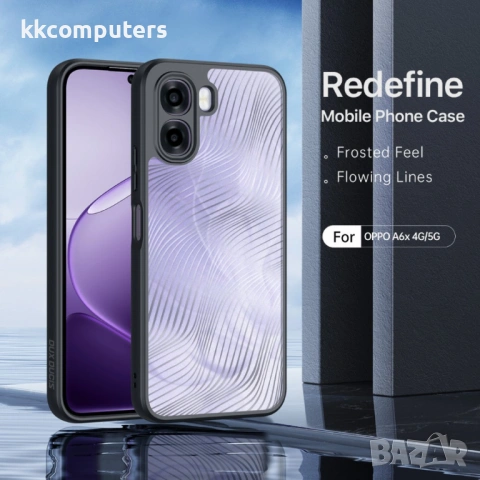 Защитен Калъф DUX DUCIS Aimo Series за Oppo A6x 5G / A6x 4G - TPU + PC, Матов, REACH сертифициран, A, снимка 4 - Резервни части за телефони - 53563938