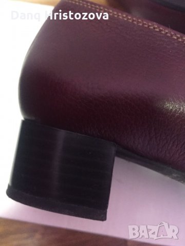 Красиви обувки за зряла дама-естествена кожа-12лв, снимка 4 - Дамски обувки на ток - 33658905