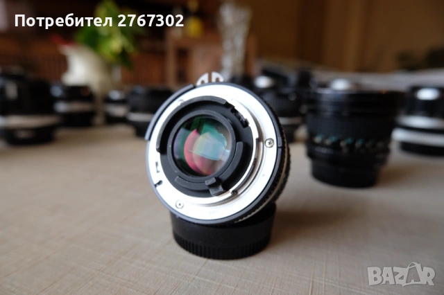 Nikon Nikkor AI-S 50mm f1.8 Lens. Nikon, снимка 2 - Обективи и филтри - 53595573