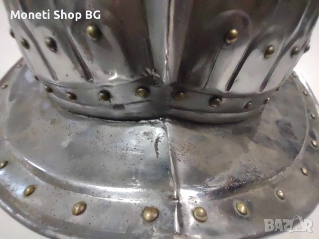 Морионски шлем, снимка 4 - Антикварни и старинни предмети - 44864956