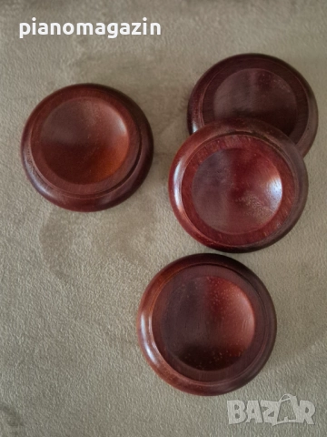 Нови дървени подложки за пиано/за защита на подови повърхонсти, снимка 5 - Пиана - 52036391
