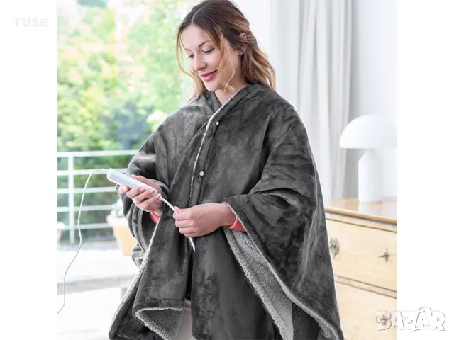 НОВИ! Електрическо одеяло 3в1 Medisana 160х130см 120W Двулицево, снимка 5 - Олекотени завивки и одеяла - 49786172