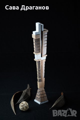 Скулптура "Планинска поза", снимка 4 - Статуетки - 39800118