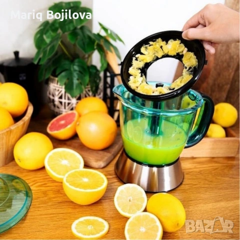 Цитрус преса Royalty Line RL-CJ9404, 40W, 1 л, снимка 2 - Сокоизстисквачки и цитрус преси - 53225039