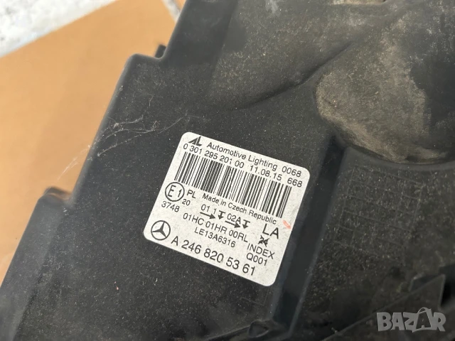 Ляв фар за Mercedes b class w246, снимка 3 - Части - 51385875