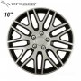 Тасове за джанти 16'' Versaco Dakar Silver/Black, снимка 1 - Аксесоари и консумативи - 37390255