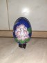 Голямо яйце със стойка - клоазоне - cloisonne, снимка 3