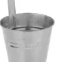 Кашпа за парапет-Ø15.5x26.5 см./метална кашпа, снимка 2