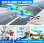 Сгъваем Дрон с HD Камера – FPV пренос на живо, 2 батерии, снимка 4