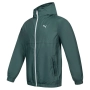 Мъжко яке PUMA Windbreaker, тъмно зелено, S размер, снимка 3