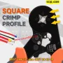 Клещи за кримпване на кабелни накрайници - КОД 4389, снимка 8