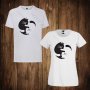 Тениски за двойки - Свети Валентин - дамска тениска + мъжка тениска 