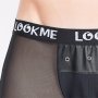 мъжки прашки, еротични боксерки Lookme с кожа и капси, снимка 2