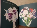 Арт книга с красиви цветни букети от разнообразни цветя за оцветяване., снимка 3