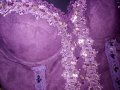 Стилно дамско бюстие в лилаво, снимка 2