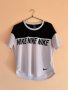 NIKE оригинална тениска в черно и бяло М размер 🤍🖤🤍🖤🤍🖤, снимка 1 - Тениски - 43852552