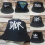 Dior hats шапки идиотки бродерия реплика , снимка 1